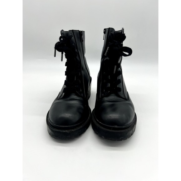Universal Thread Black Combat Boots - Picture 5 of 8